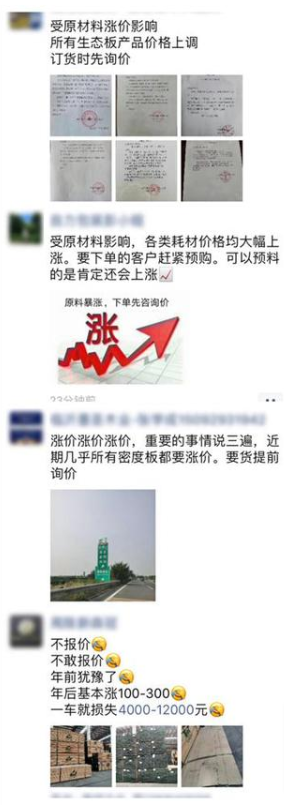 原材料价格全线暴涨，涨幅甚至超过50%，赶紧调整你的报价单！